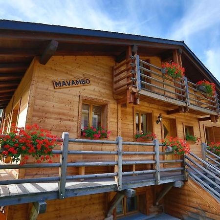 Chalet Mavambo Le Chable Exterior photo